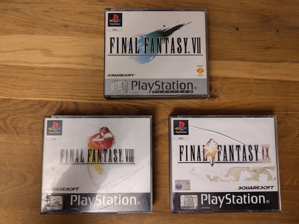 Patch Final Fantasy 7 + 8 + 9 Em Português P/ Ps1 Psone | Brasil
