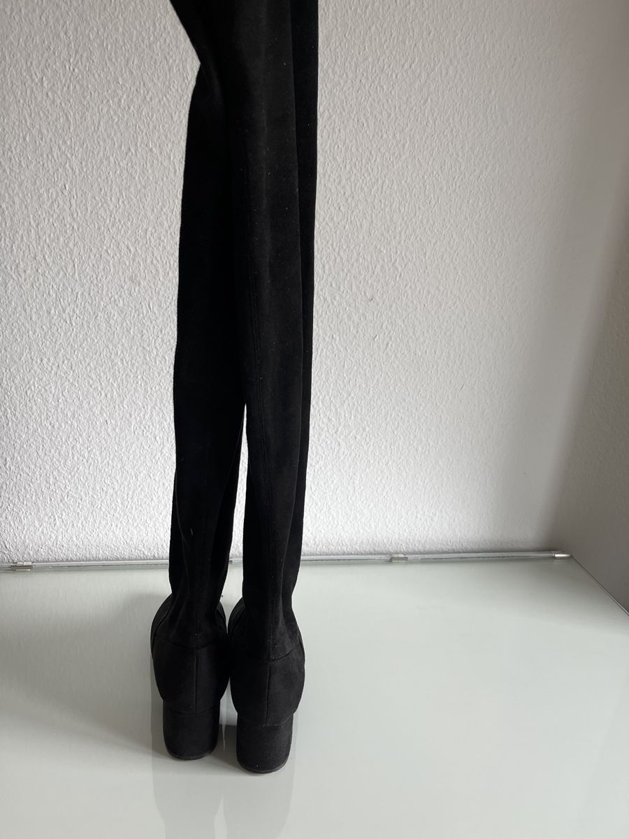 Steve Madden Scarpe da donna: STEVE MADDEN Overknee Stiefel schwarz Gr 37 – Nuovo (secondo la descrizione) da Zürich venduto da nina__viva 1