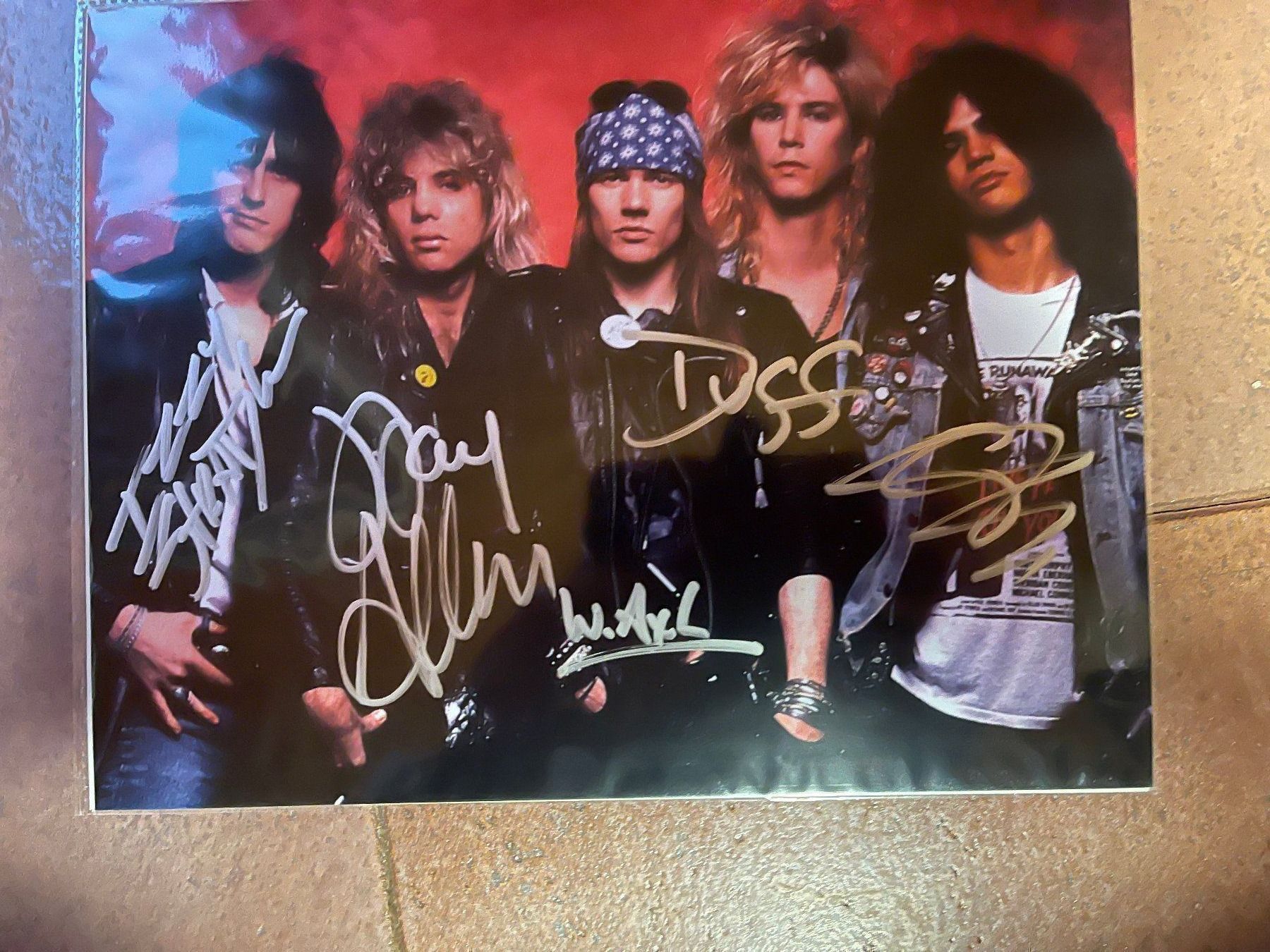 Autografi: Originalautogramme von Guns"N" Roses mit COA – Usato da rafz venduto da Ttt0071