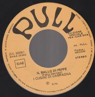 7 " juke box CUGINI DI CAMPAGNA I / ANNIBALE  IL BALLO DI PE