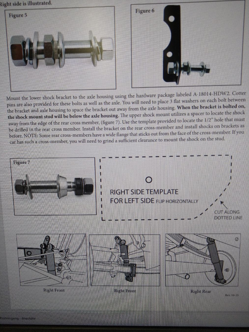 Ford Toutes les pièces auto: Ford A Stossdämpfer Umbau kit  – Neuf avec emballage d'origine à Steinen par Blackcadillac 2