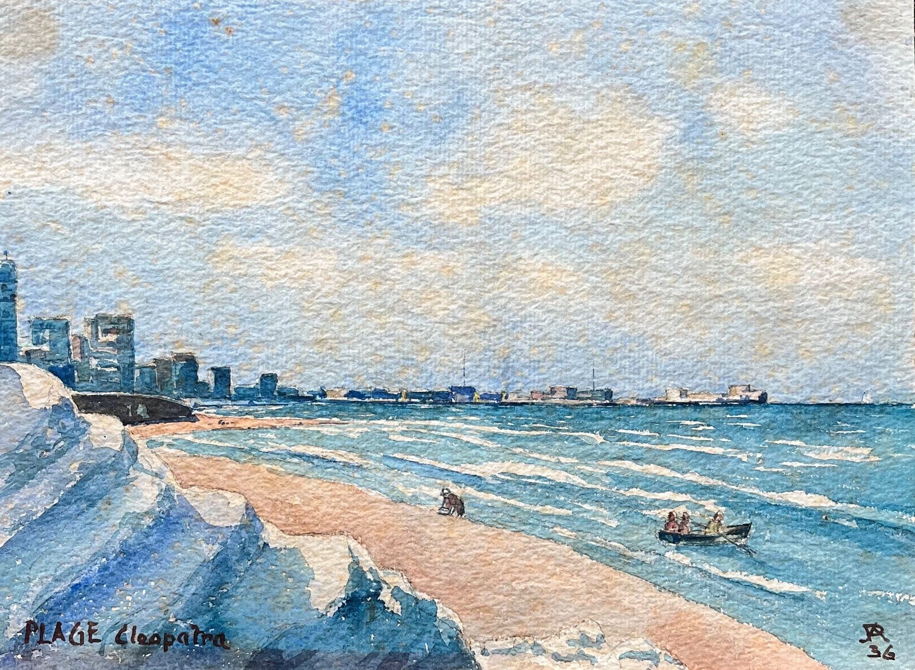 Dipinti: KÜNSTLER ?  AQUARELL MONOGRAMMIERT – Usato da Gersau venduto da grafik-kunst 7