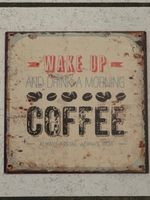 Blech - Schild „COFFEE“