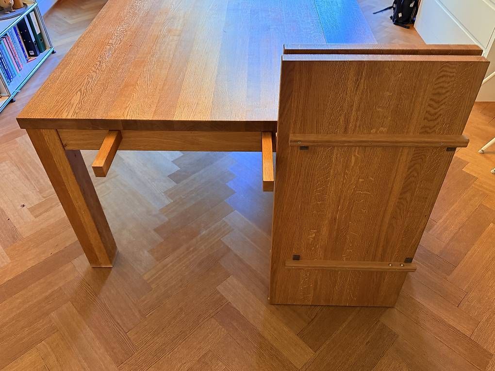 Tavoli: Esstisch Eiche 220x100 mit Bank + Platten - SUPER – Usato da Basel venduto da mar_w7l9 2
