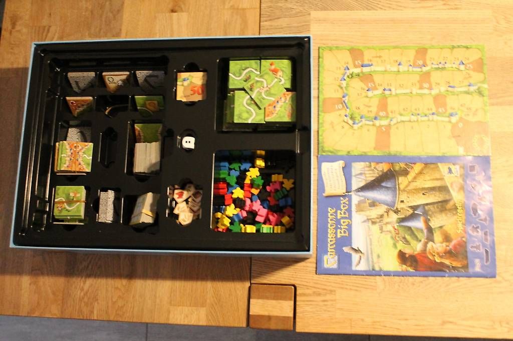 Giochi: Carcassonne Big Box inkl. 11 Erweiterungen – Usato da Brunnen venduto da 77miul77 1