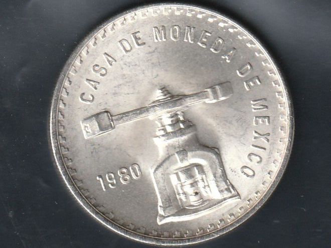 Toutes les monnaies: 1 Uze Silber Mexico 1980 – D'occasion à Rorschacherberg par fratovi2 1