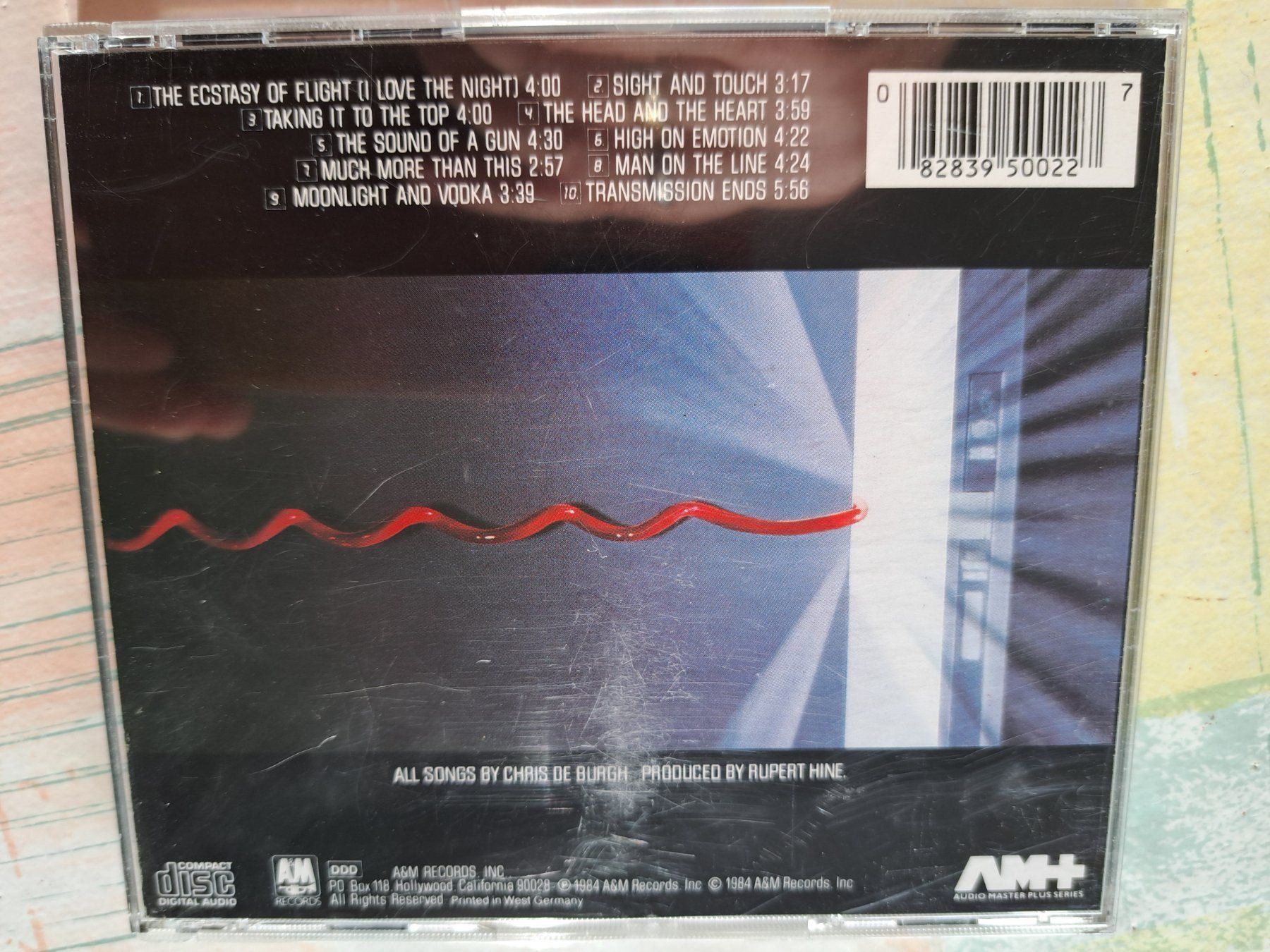 CD: Cd Chris De Burgh - Man on the Line – Usato da Pully venduto da bro_n52j 1