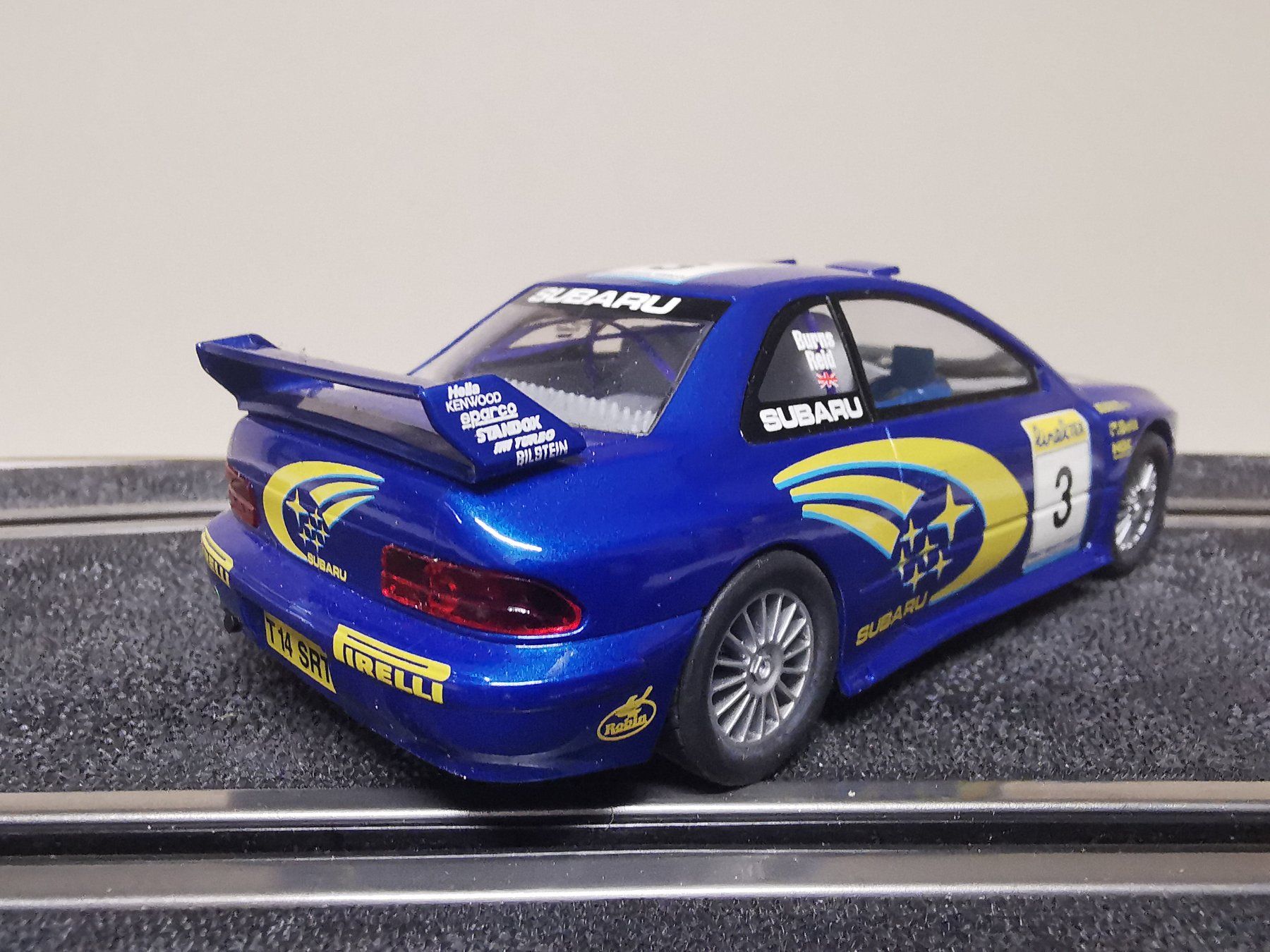 Piste: Scalextric Subaru WRX  1/32 – Usato da Winterthur venduto da Lonpos1 4
