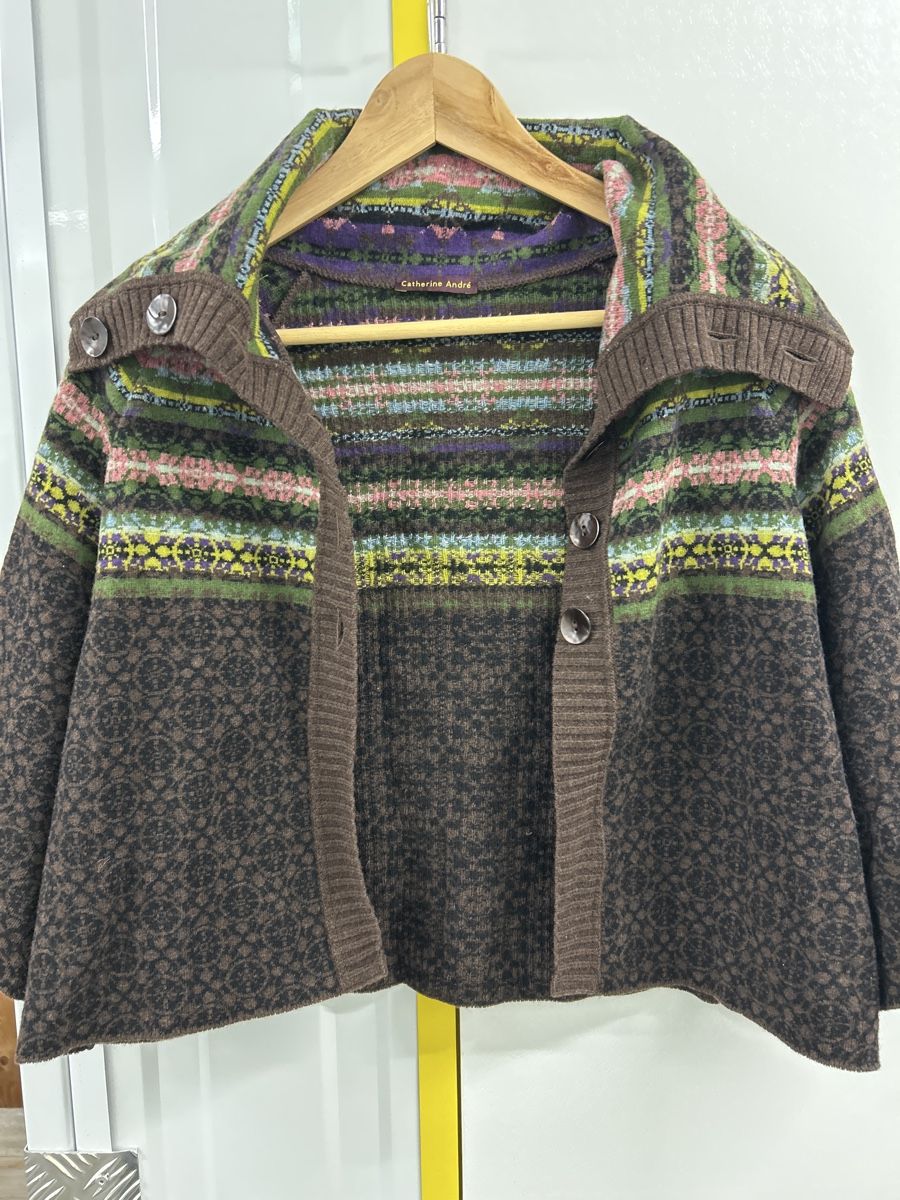 Jacken: Catherine André Merino Wolle Strickjacke – Gebraucht aus Bern von floorball_zoro