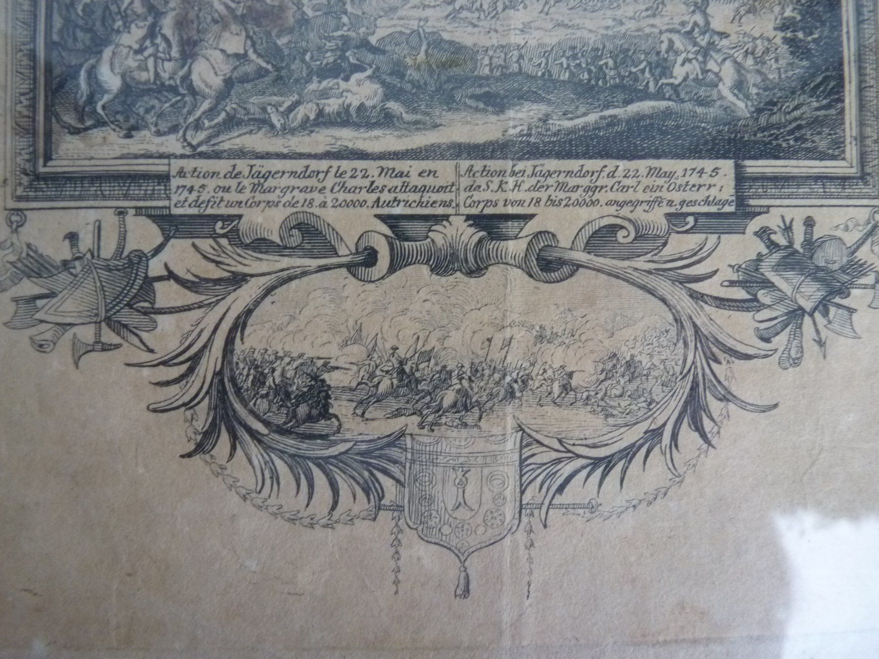 Gravures: Kupferstich Original mit Expertise 1745 – D'occasion à Küsnacht ZH par zoliboli01 2