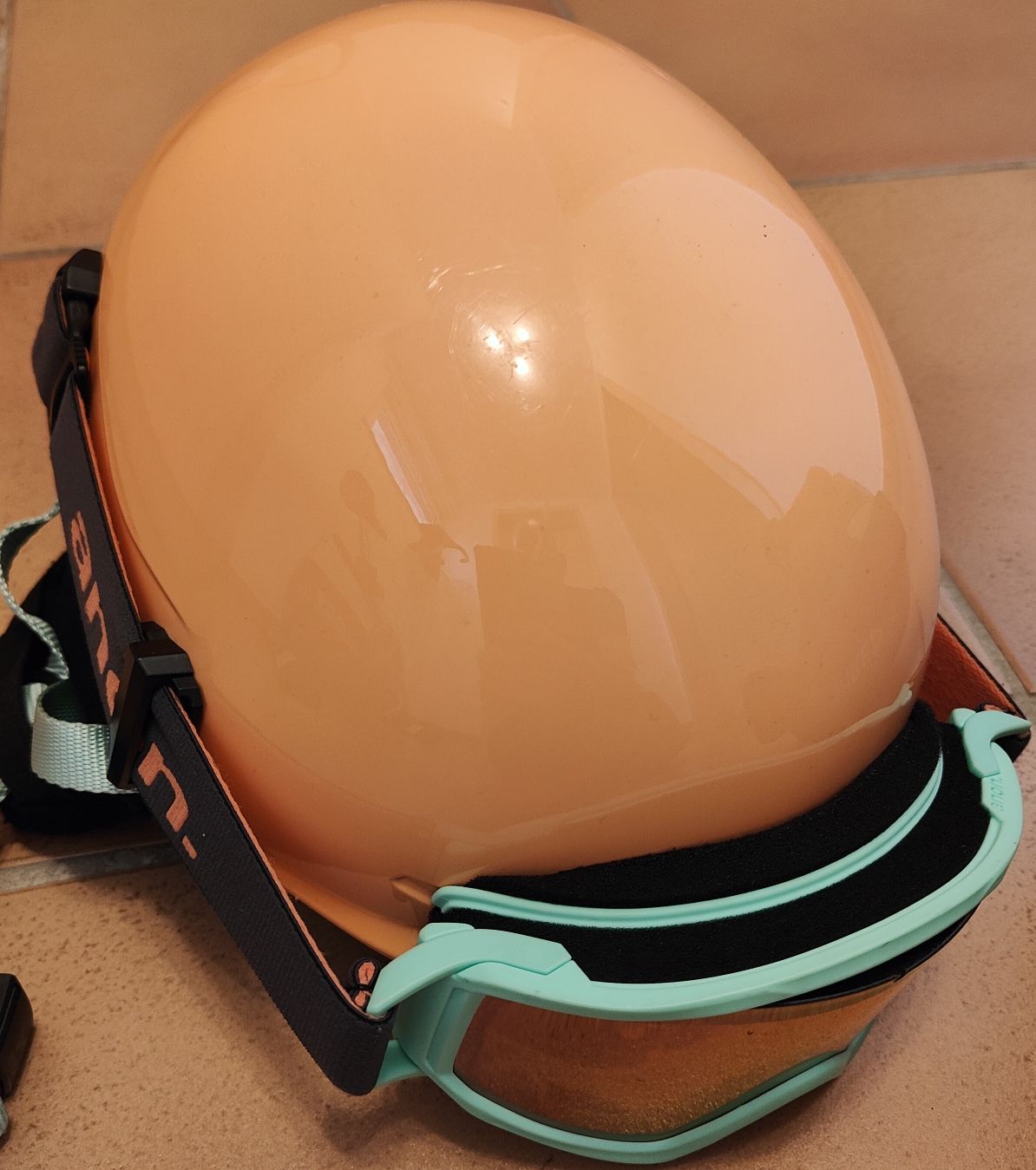 Caschi: Anon Skihelm orange Grösse 52-55 – Usato da Montlingen venduto da Rippy 2