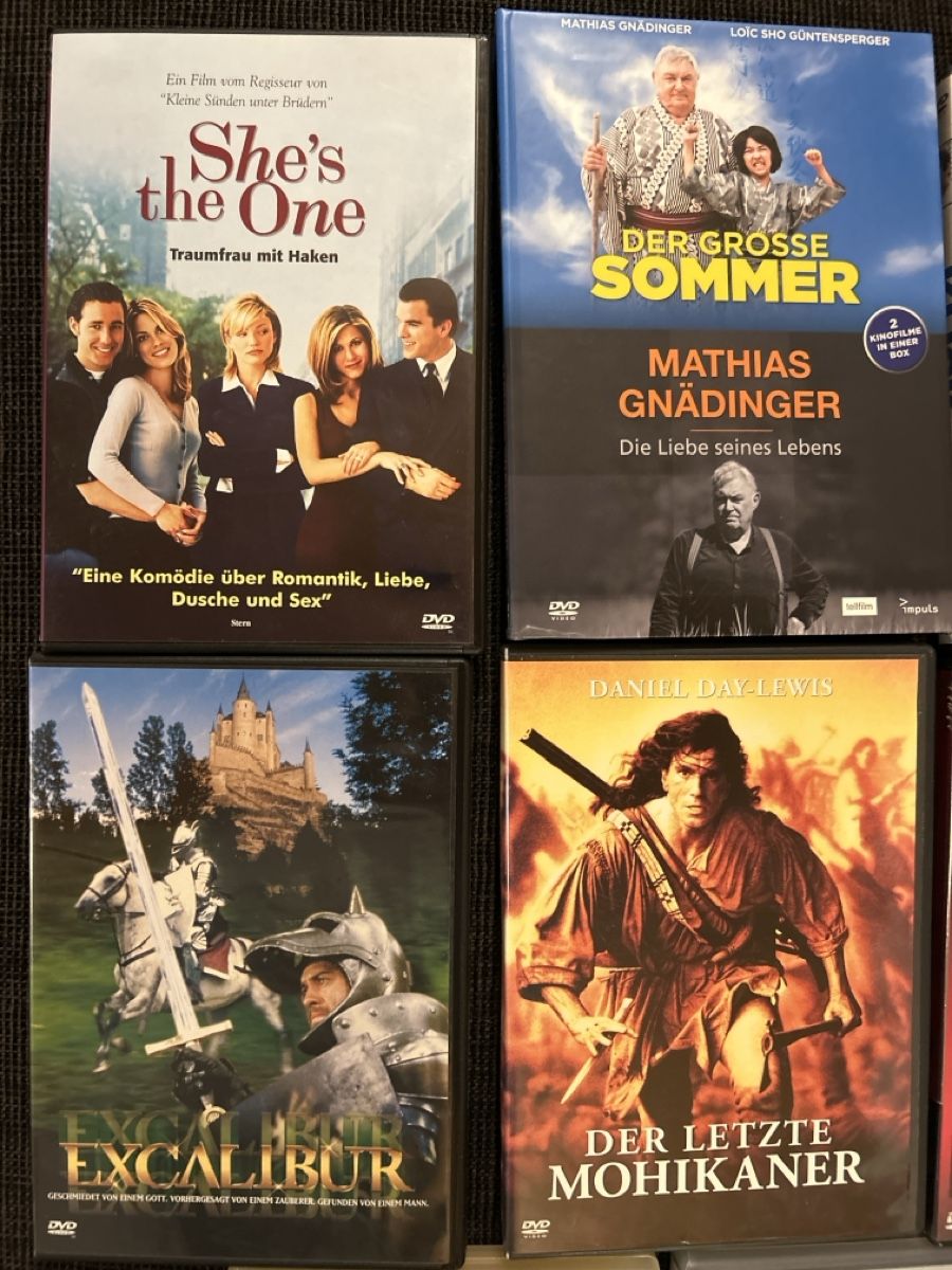 Tutti i DVDs: DVD Sammlung – Usato da Dottikon venduto da cimar 1