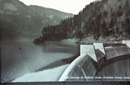 Le barrage du chatelot sur le Doubs
