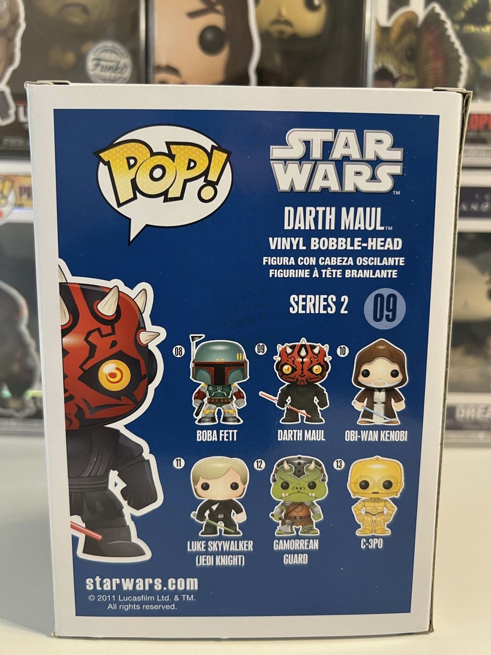 Funko Figuren: Funko POP! Star Wars Darth Maul Blue Box RARE – Neu und originalverpackt aus Le Mouret von perfectbijou 2