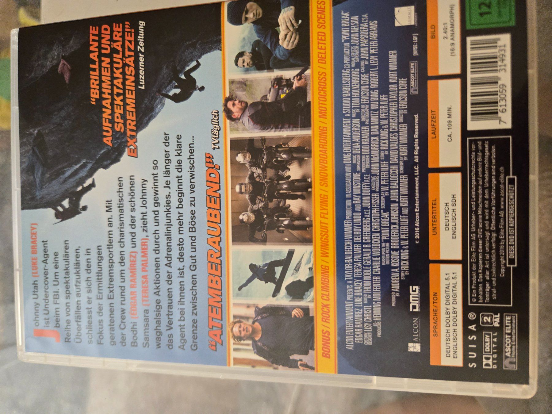 Alle DVDs: Point Break DVD – Gebraucht aus Bussigny von Kfdlt 1