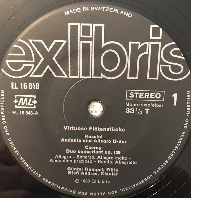 Schallplatten: Virtuose Flöten-Musik (LP) – Gebraucht aus Grüningen von azulamarillo_vinyl 2