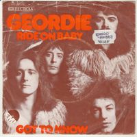 Geordie (Brian Johnson AC/DC) - Ride on Baby 7" Vinyl 1974