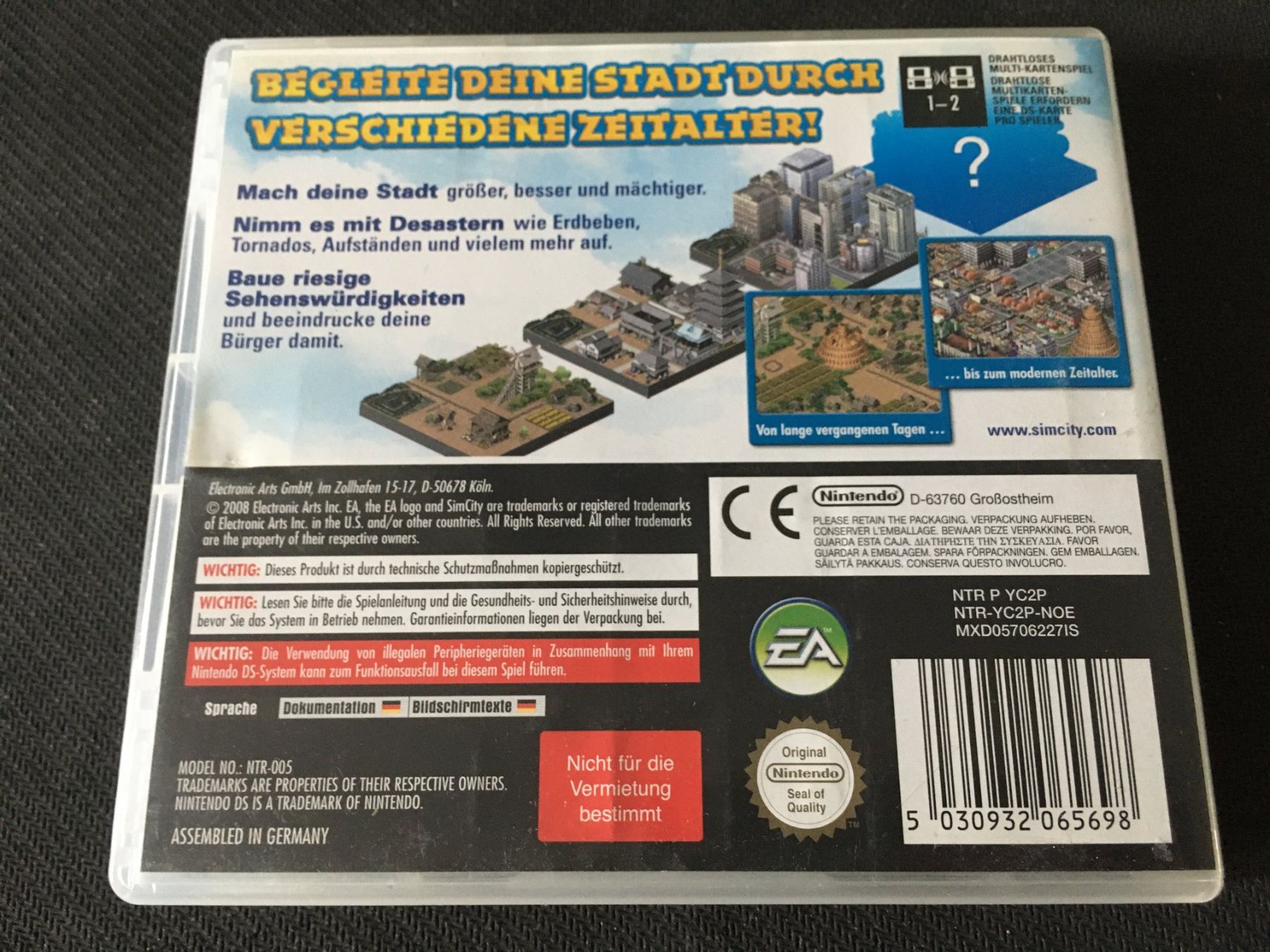 Nintendo Giochi: SimCity Creator für Nintendo DS – Usato da St.Gallen venduto da sjosjo 1