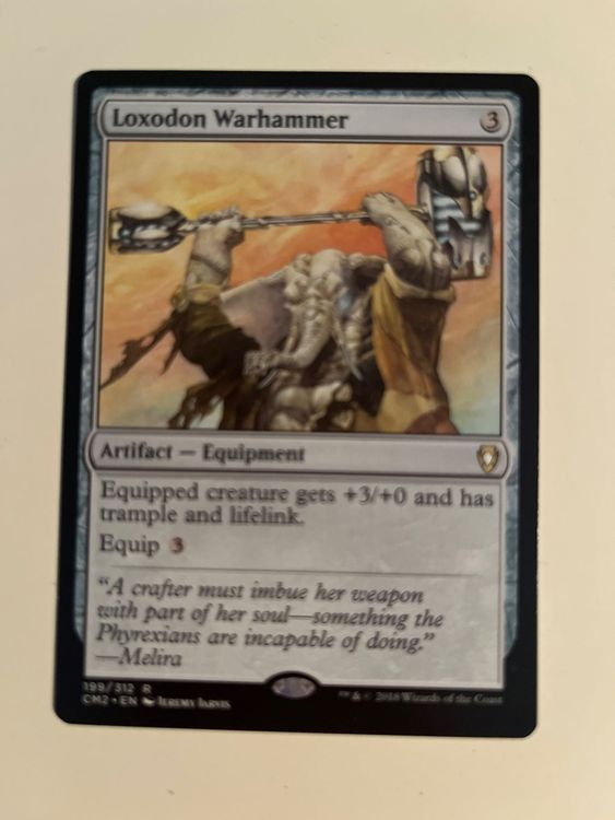 Loxodon Warhammer (MRD-201) - uncommon - Foil