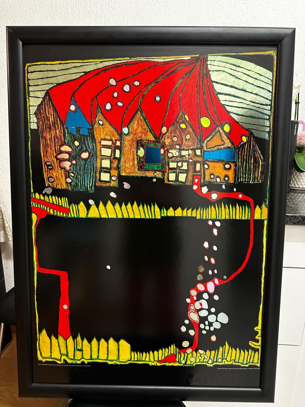 Poster & Bilder: Hundertwasser Bild gerahmt The Hundertwasser Collection 1997 – Gebraucht aus St. Margrethen SG von ant_wnp6