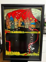 Hundertwasser Bild gerahmt The Hundertwasser Collection 1997