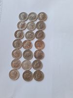 5 Rappen Jahrgang 1937 - 1977  Stückzahl 21