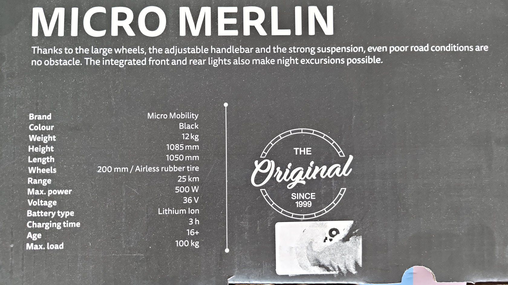Scooter: Micro Merlin e-Trottinett eTrottinett – Usato da Würenlos venduto da kru_nlw2 4