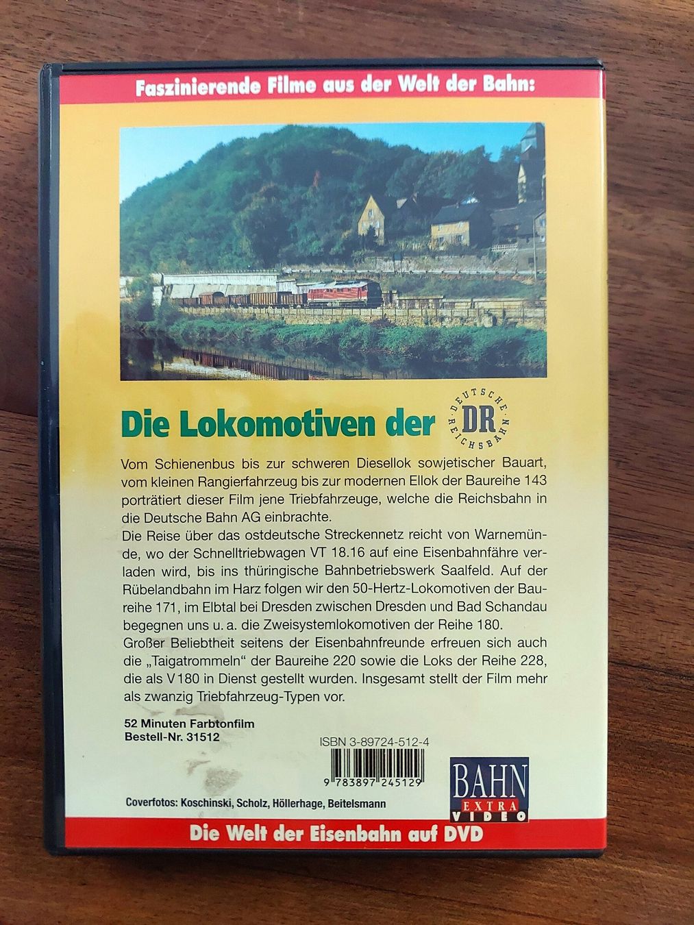 Tutti i DVDs: Die Lokomotiven der DR - Bahn Extra - DVD – Usato da Schönenwerd venduto da Steidi 2