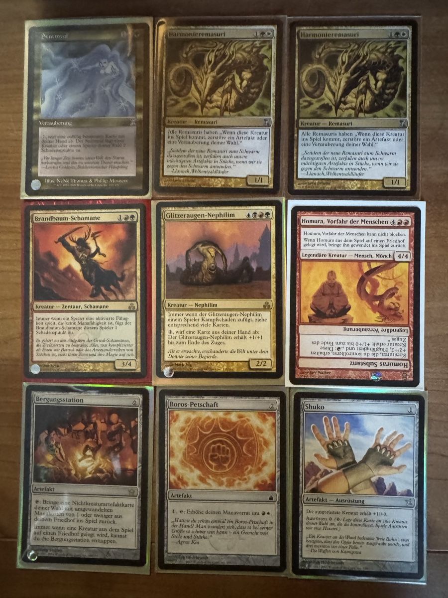 Magic The Gathering Sammelbilder & Trading cards: MTG Artefakte & Multicolor Lot – Gebraucht aus Stadel von bewinshop