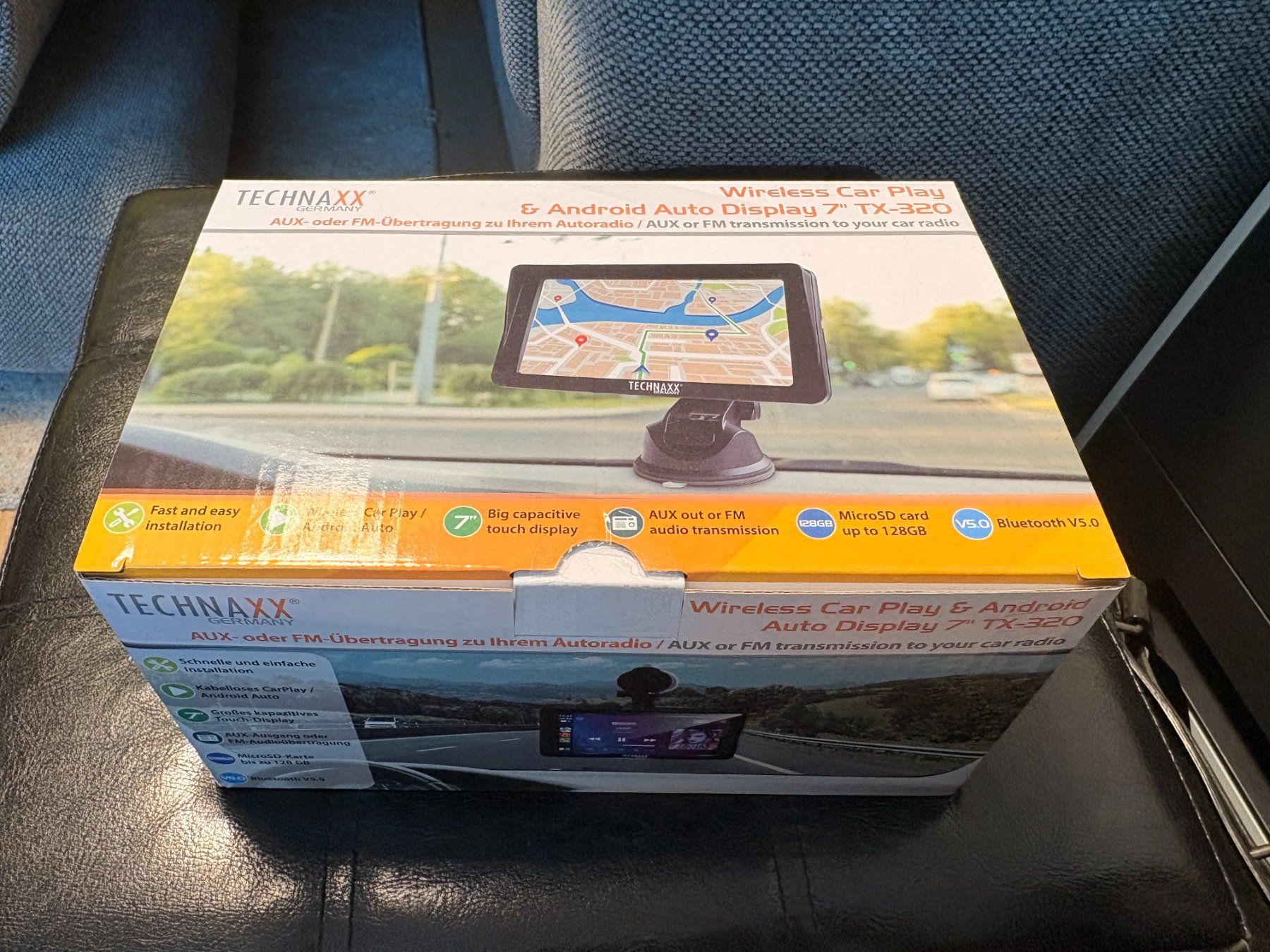 Lettore multimediale & Streamer: Technaxx 7" TX-320 Wireless CarPlay & Android Auto Display – Nuovo e nell'imballaggio originale da Wettswil venduto da vgun56 4