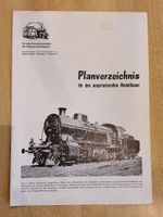 Studer Pläne Verzeichnis für den anspruchsvollen Modellbauer