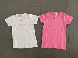 Petit Bateau Unterhemden / T-Shirts Gr. 5ans/110cm, 2 Stück