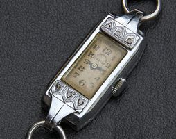 Montre femme cocktail ancienne TEXTOR Chronometre, Swiss