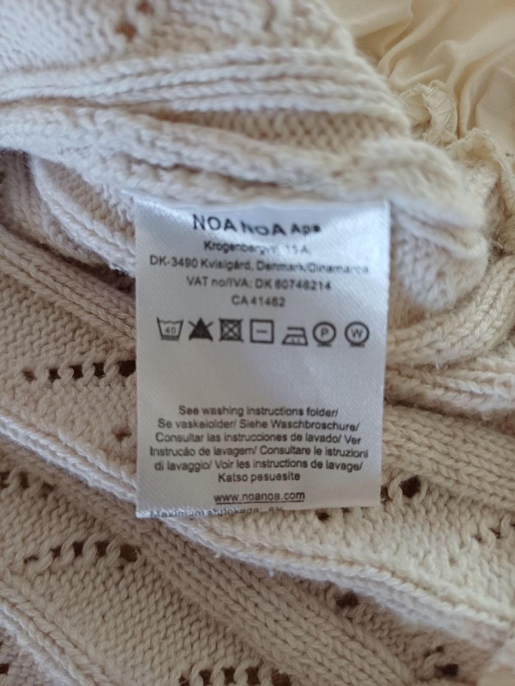 Giacche: Noa Noa Strickjäckli, Gr. M – Usato da Dettighofen Lengw. venduto da Tina01011 5