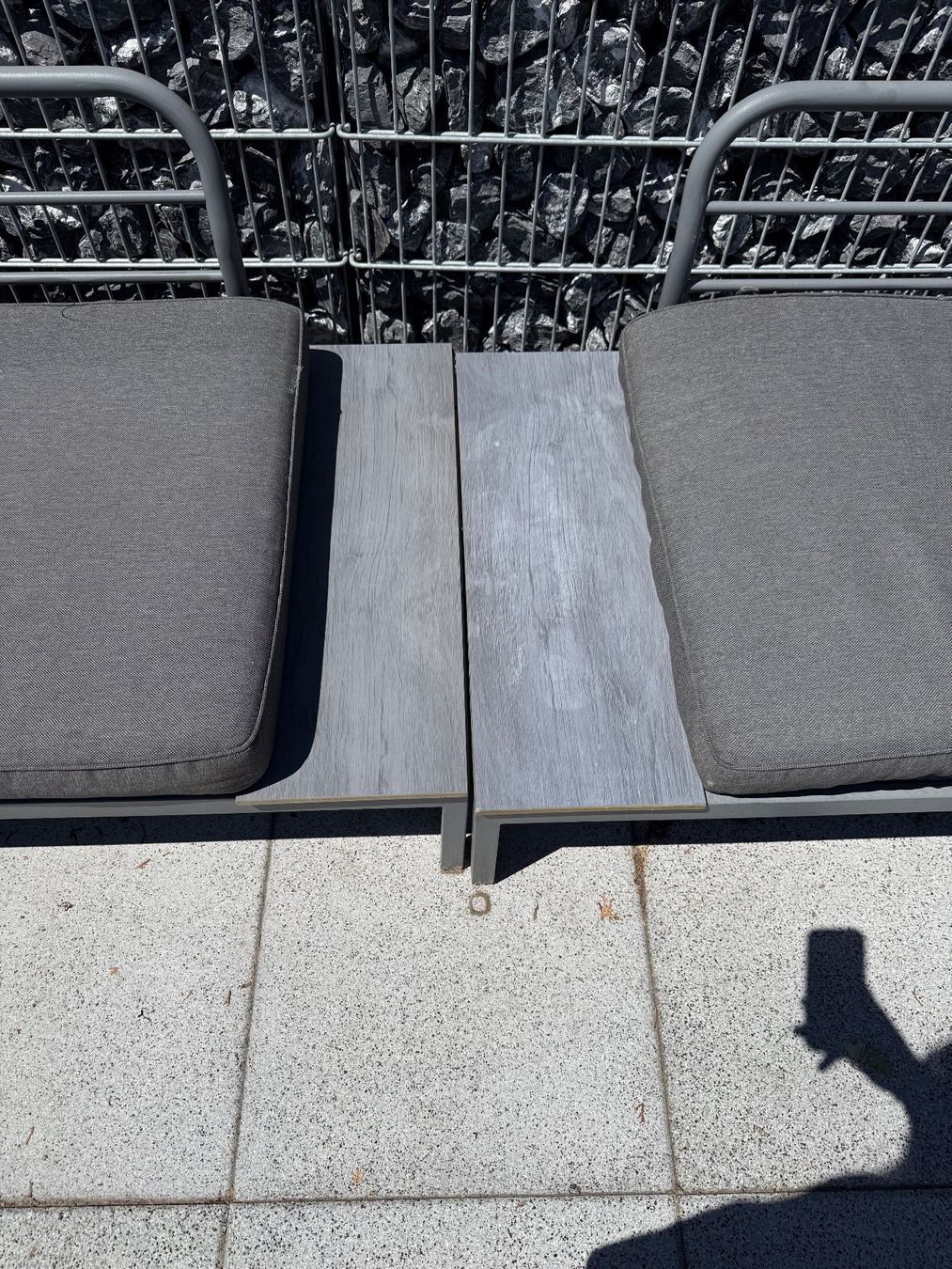 Divani: Jysk Gartenlounge  Lounge Gartensofa Baltimore grau – Usato da Thörishaus venduto da Swaxx 2