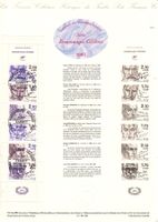 R1603  / France carnet 1985 (document philatélique officiel)