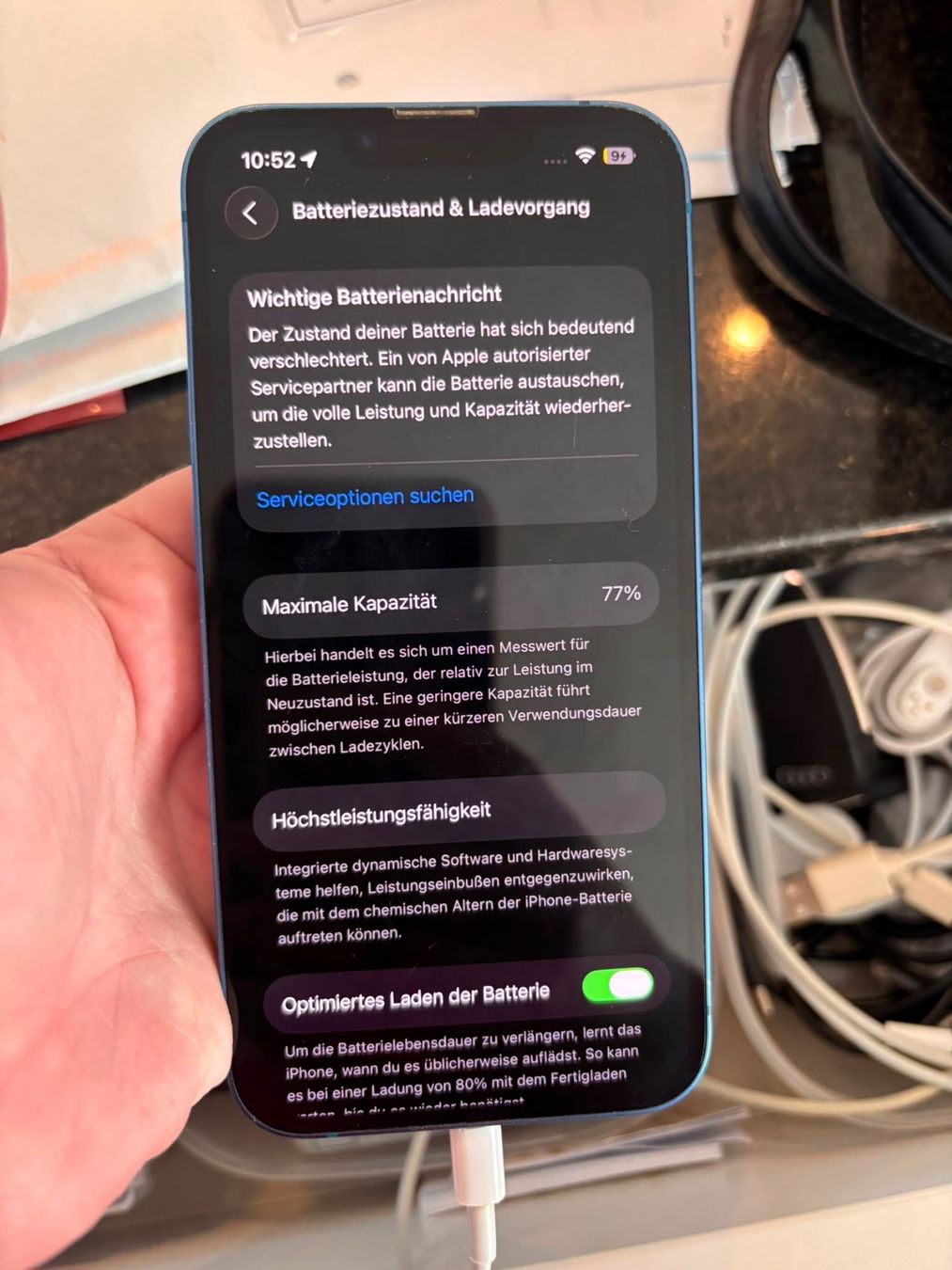 Apple Portables: Appel IPhone 13 blau – D'occasion à Bubikon par Dani2a 7