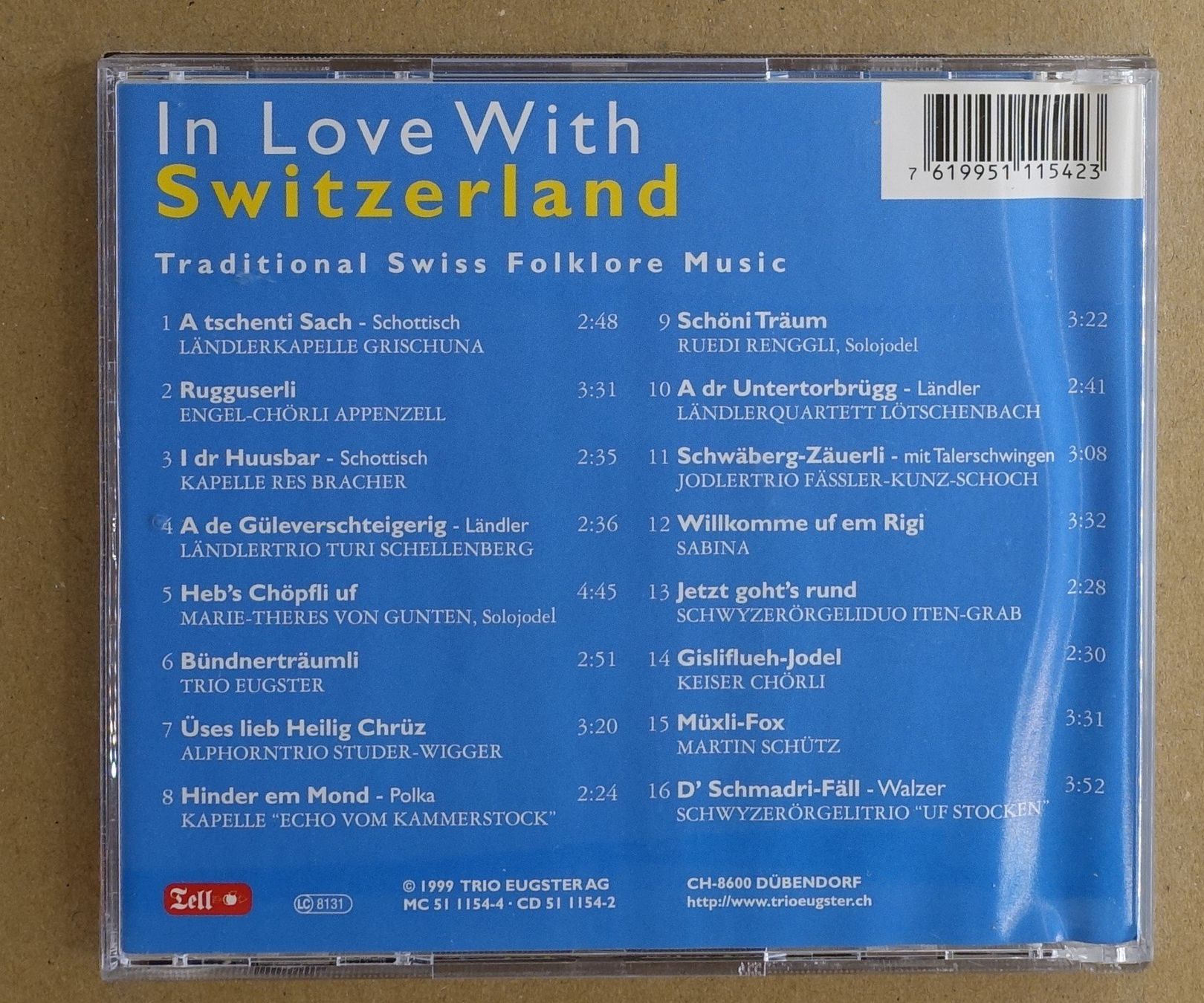 CD: In Love With Switzerland - D23 – Usato da Sessa venduto da discoverymedia 1