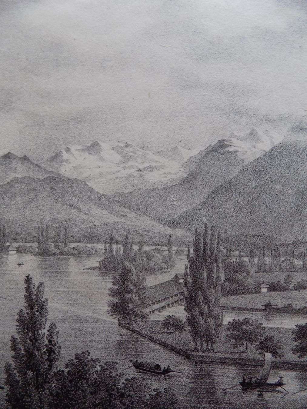 Gravures: Vue de Niesen Berner Oberland – D'occasion à Risch par Antikfee 6