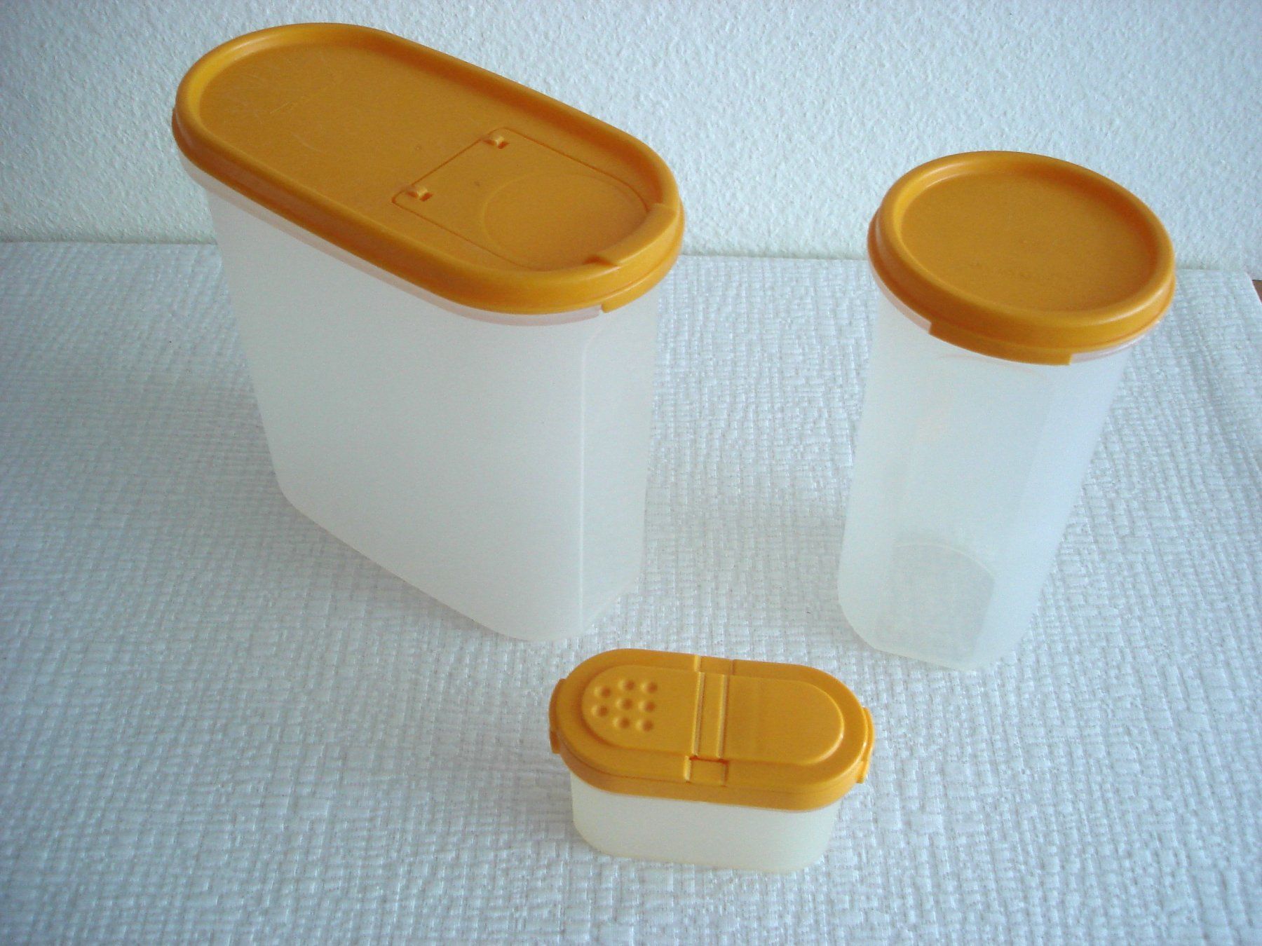 Tupperware Contenitori & Simili: 2 Tupperware Behälter & Mini Gewürzbehälter – Usato da Regensdorf venduto da anna059