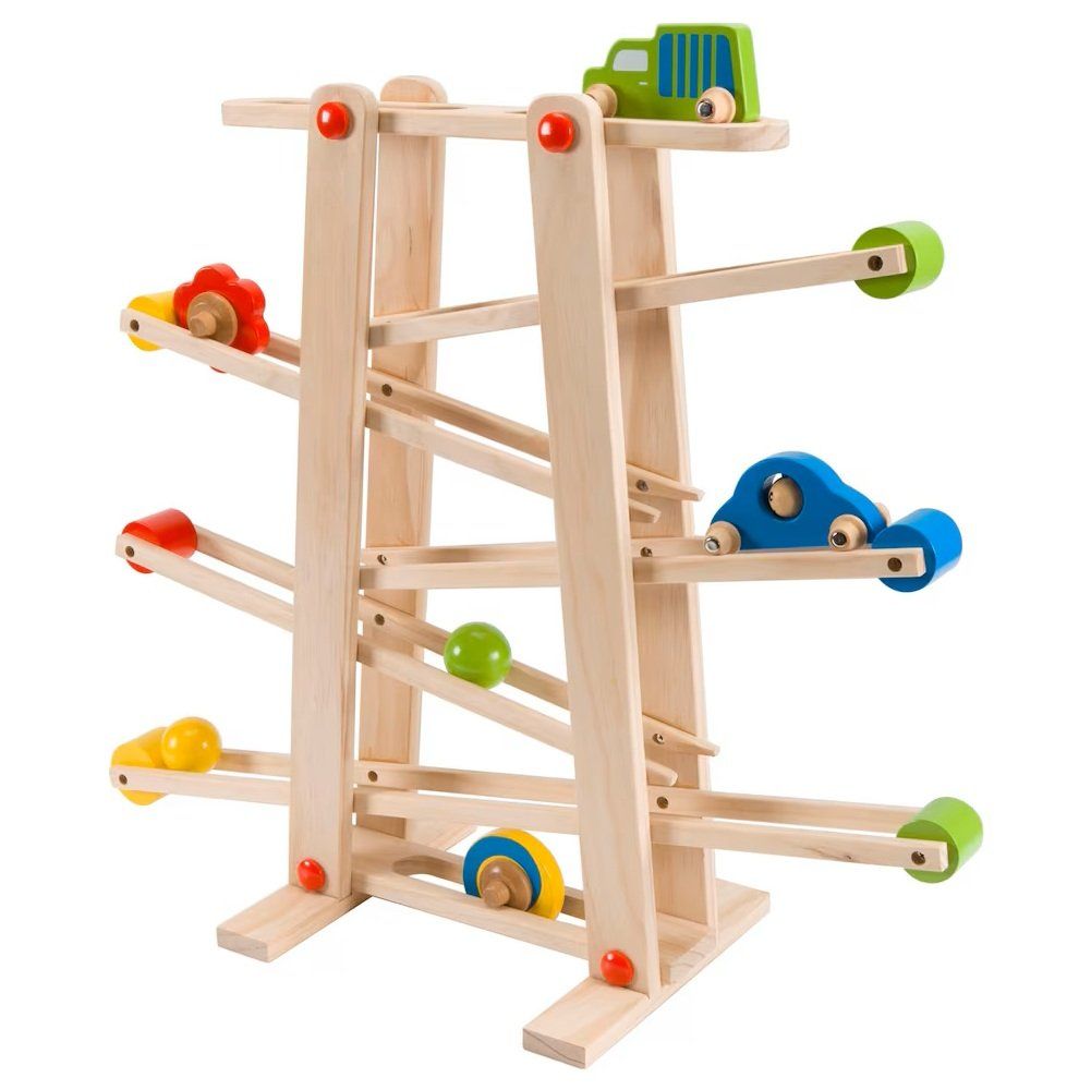 Jouets: Solini Holz Kugelbahn Rollbahn – D'occasion à Aarburg par jimmy1978