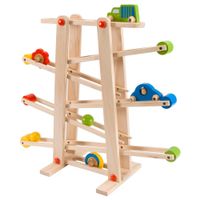 Solini Holz Kugelbahn Rollbahn