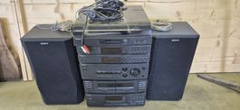 Sony Compact Hi-Fi Stereo System mit Plattenspieler