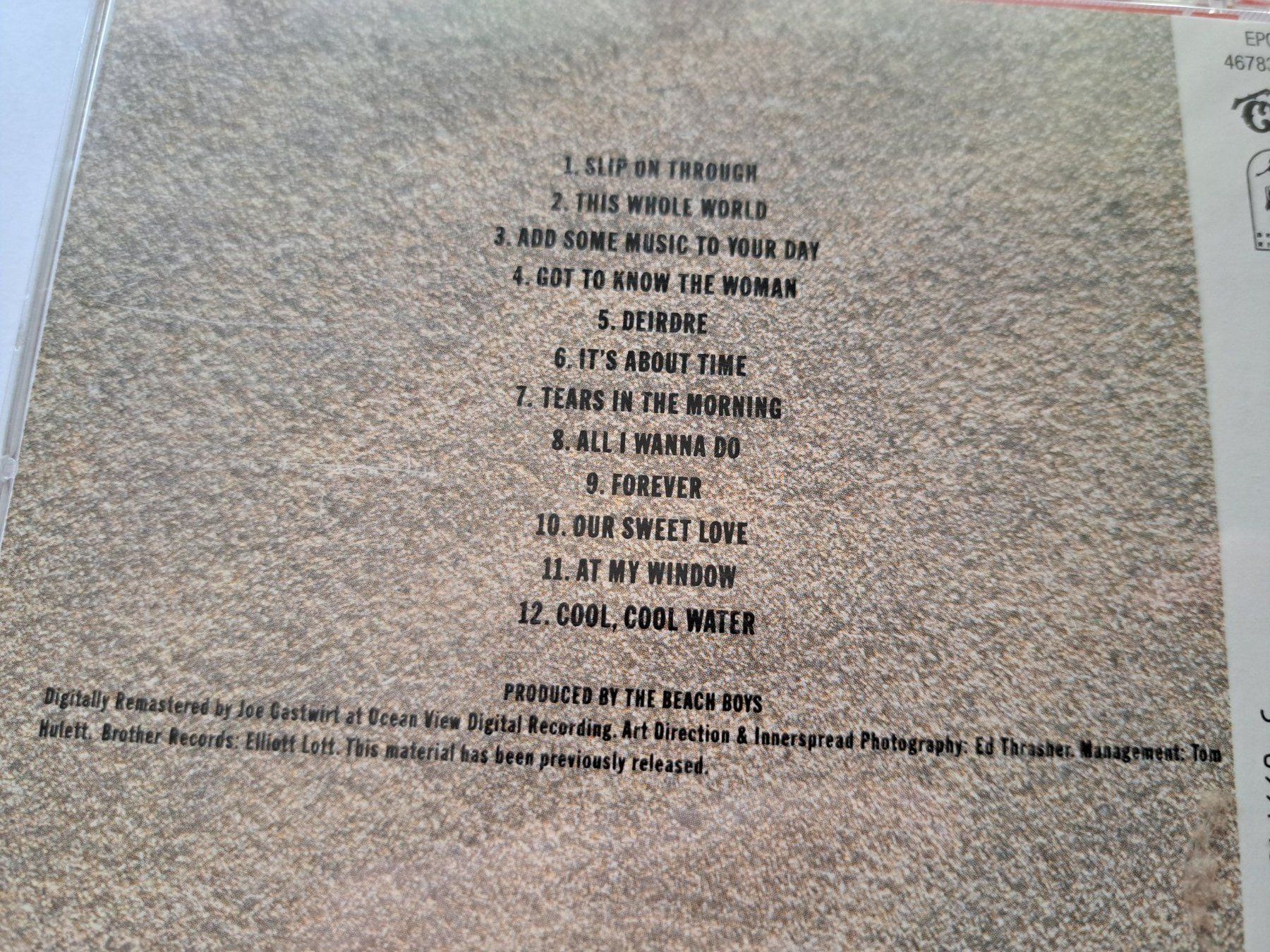 CD: CD The Beach Boys – Sunflower – Usato da Pully venduto da bro_n52j 3