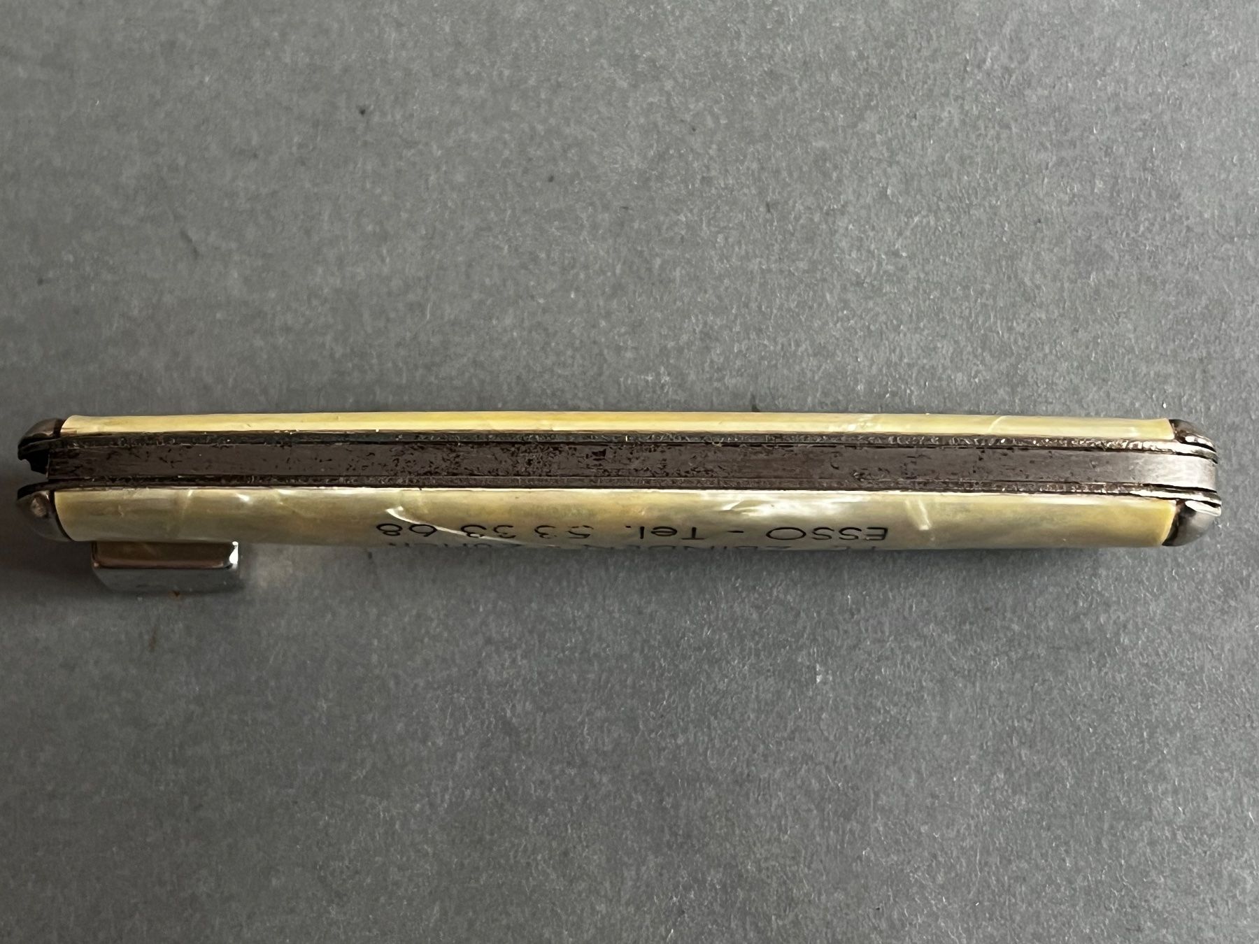 Coltelli tascabile: Altes Sackmesser Richartz/Solingen 77 mm - ESSO – Usato da Zürich venduto da FV.vintage 5