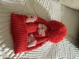 Next Pom Pom Hat - Kids Size 3-4 Years - EUC - Winter!