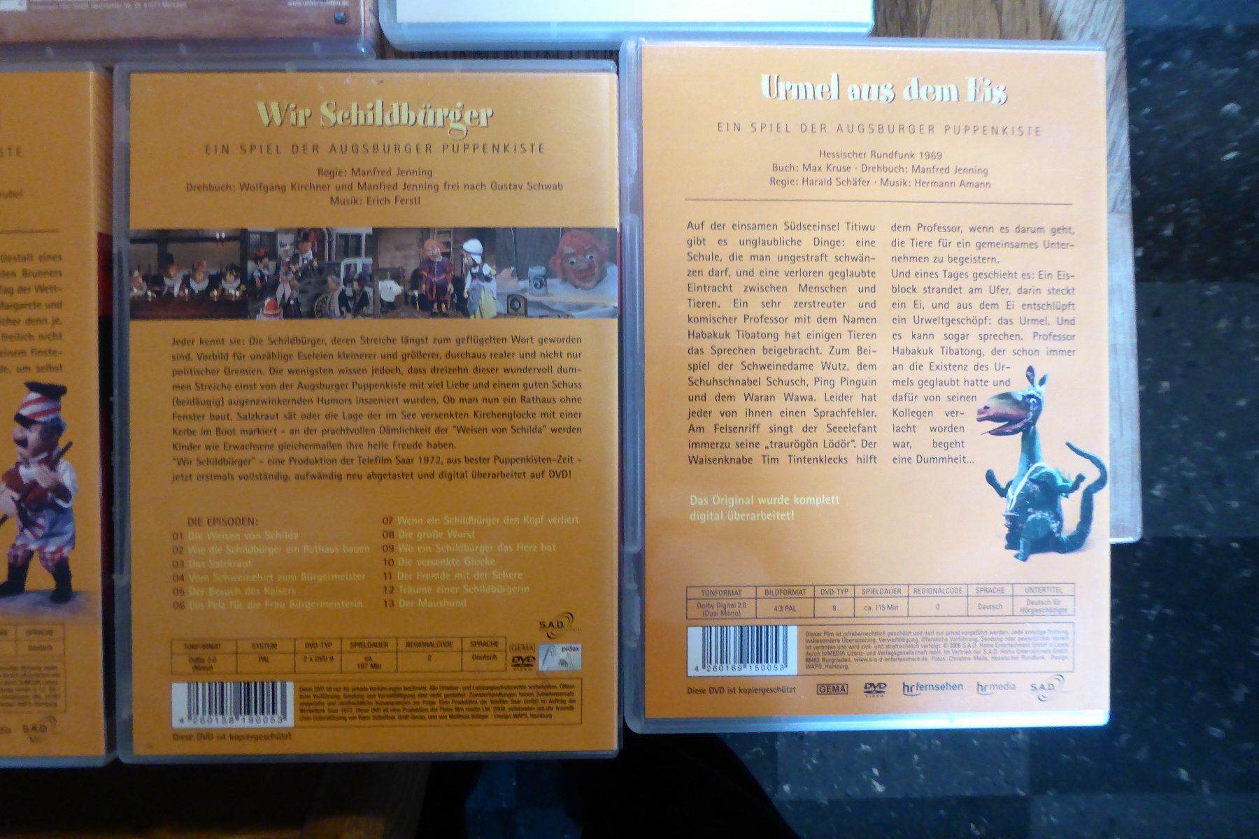 Alle DVDs: Lot DVDs Augsburger Puppenkiste – Gebraucht aus Allschwil von Summelsarium 6