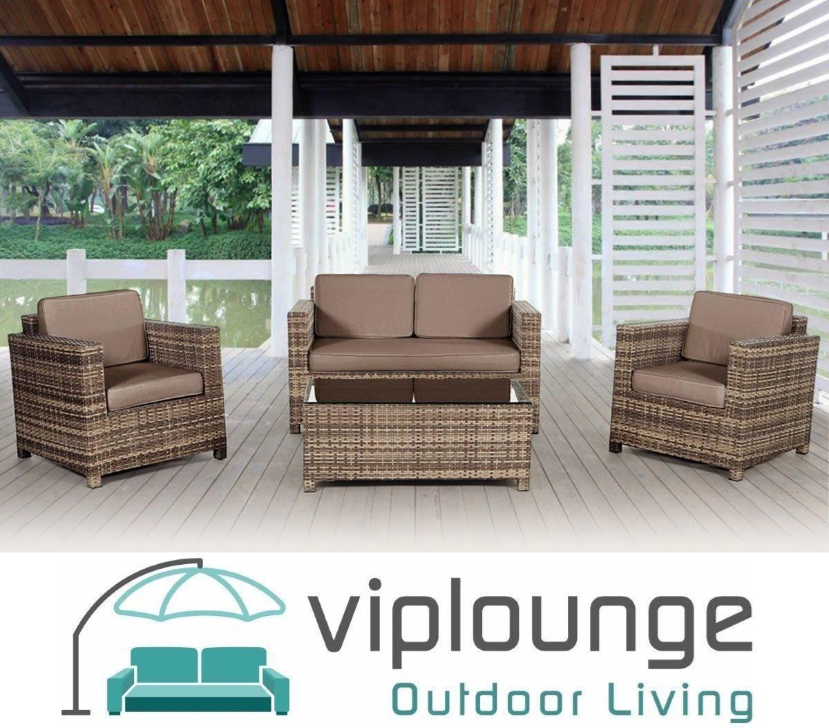 Viplounge Divani: Rattan Gartenlounge – Nuovo e nell'imballaggio originale da Uznach venduto da viplounge