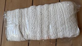 Dekoratives Zierband Fransenborde creme neu