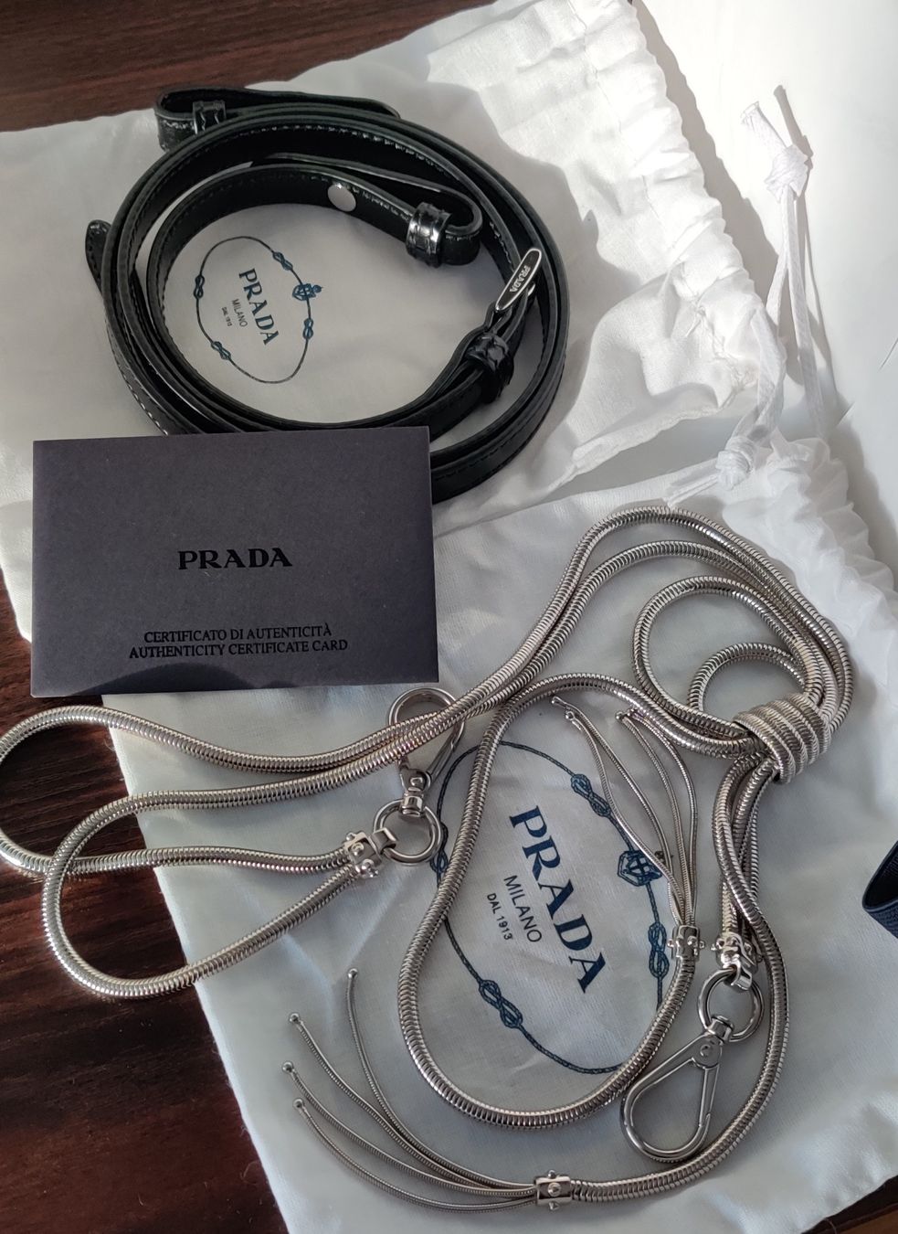Prada Borse da donna: PRADA SPAZZOLATO BAG \ NEW \ with PURCHASE RECEIPT \ Fullset – Nuovo (secondo la descrizione) da Zollikon venduto da ces-chic 8